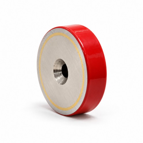 Ø38x11 mm M5 Alnico Pot Mıknatıs - Yüksek Sıcaklıkta Çalışmaya Uygun