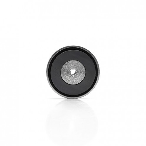 Ø38x8 mm M4 Dişi Bağlantılı Ferrit Pot Mıknatıs – Yüksek Kalite Y35