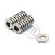 Ø40x20x8 mm Normal Delikli Neodyum Mıknatıs Ø40x20x8 mm Normal Delikli Neodyum Mıknatıs