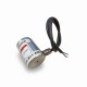 Ø40×60 mm 24V DC Electromagnet – M6 Threaded, Side Cable Exit, 100% Duty Cycle, Continuous Operation Industrial Type