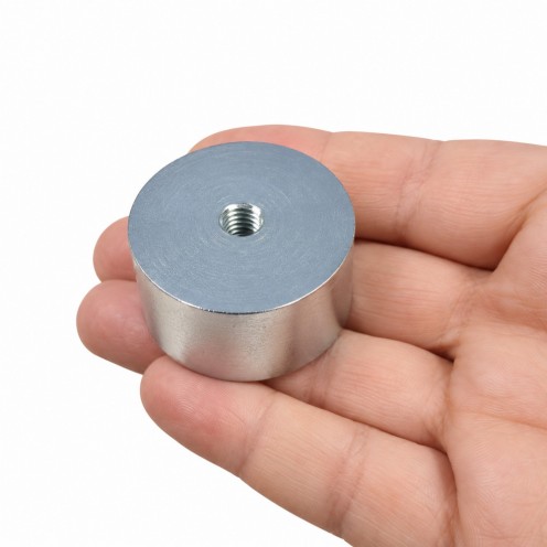 Ø42x22 mm M8 Neodyum Pot Mıknatıs