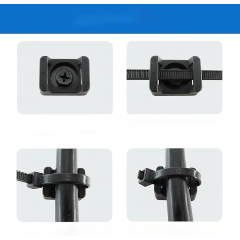 Ø43mm Kauçuk Pot Mıknatıs M6 - Siyah Vidalı Kroşe Bağlantılı