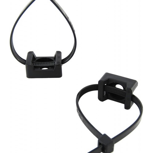 Ø43mm Kauçuk Pot Mıknatıs M6 - Siyah Vidalı Kroşe Bağlantılı