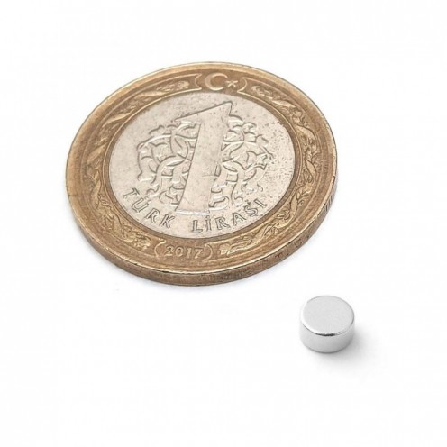 Super Strong Neodymium Magnet – Ø4x2 mm Super Strong Neodymium Magnet – Ø4x2 mm