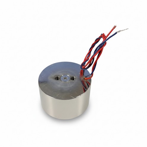 Ø50×30 mm 24V Daimi Mıknatıslı Elektromıknatıs – %50 Çalışma, Güçlü Tutma, Enerji Kesildiğinde Tutma Özellikli Endüstriyel Tip