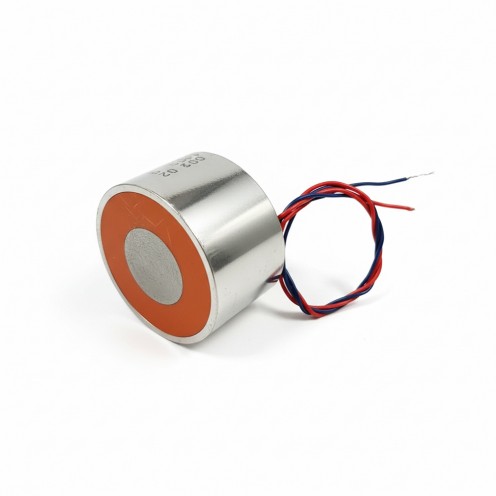 Ø50×30 mm 24V Daimi Mıknatıslı Elektromıknatıs – %50 Çalışma, Güçlü Tutma, Enerji Kesildiğinde Tutma Özellikli Endüstriyel Tip