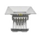 Easy Cleanable Grid Magnet For Wheat Mill 500x500 mm Inlet 200x200 mm Outlet Easy Cleanable Grid Magnet For Wheat Mill