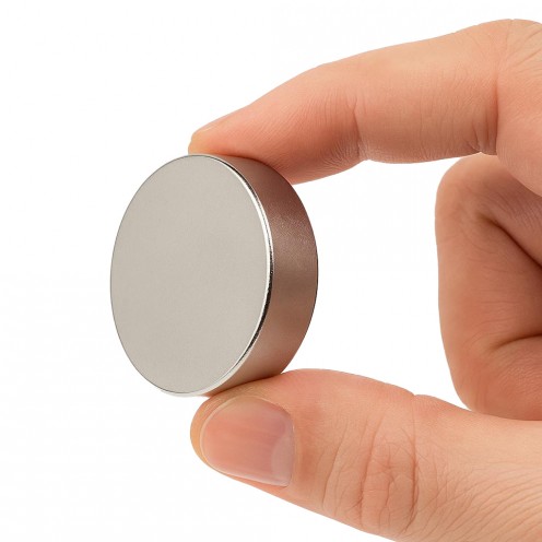 Ø50X10 mm N52 Neodyum Mıknatıs (Çap50 mm x Kalınlık 10 mm)