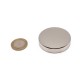 Ø50x10 mm Neodyum Mıknatıs - 100 kg + Ø50x10 mm Neodyum Mıknatıs - 100 kg +