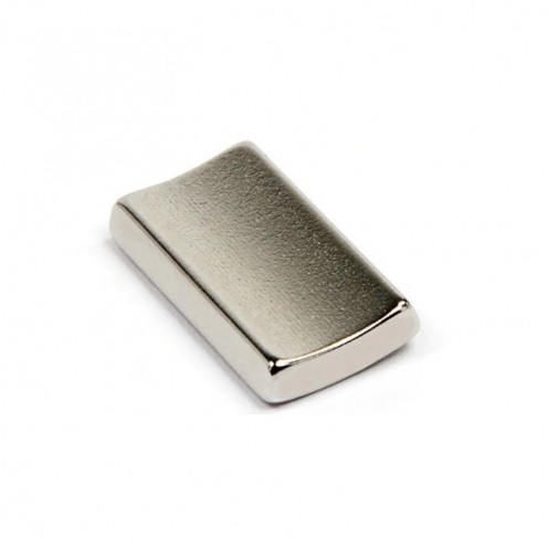 50x28.7x4 mm N50 Neodyum Ark Mıknatıs (Dış Kutup N)