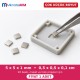 5x5x1 mm Kare Neodyum Mıknatıs N38 (En 5 mm, Boy 5 mm, Kalınlık 1 mm) - Mini İnce Mıknatıs