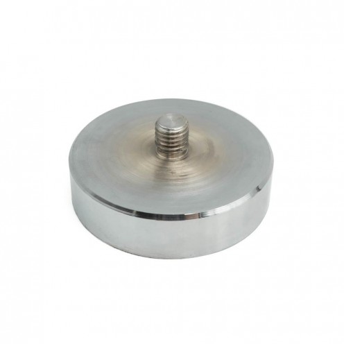 60 mm Male Connection - Pot Magnet with Threaded Stud - 100 kg Pulling Power 60 mm Male Connection - Pot Magnet with Threaded Stud - 100 kg Pulling Power