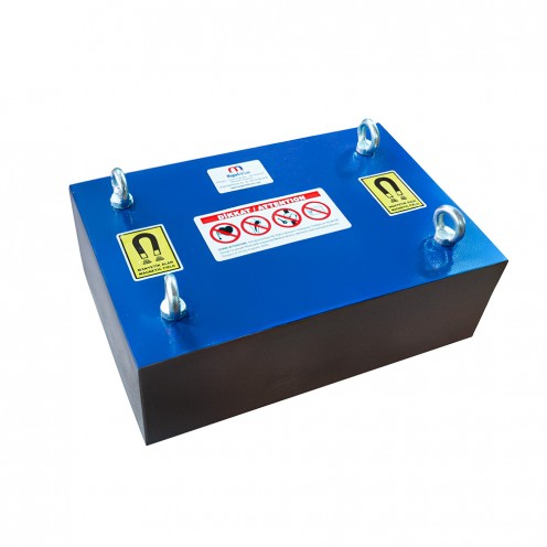 600x400x200 mm Ferrite Plate Magnet – Powerful Lifting and Handling Solution