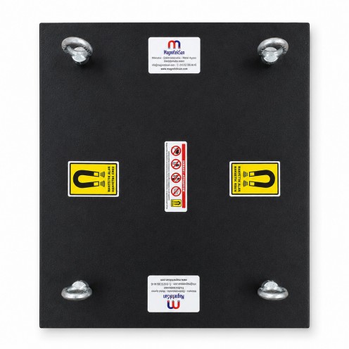 600x500x200 mm Suspended Ferrite Plate Magnet - Conveyor Belt Magnet