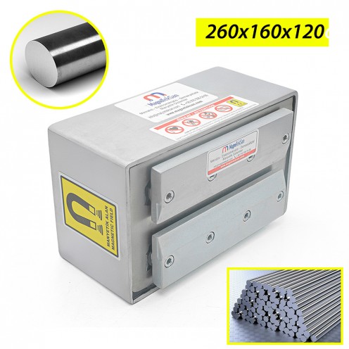 75287-KANCA – 160x260x120 MM 110V DC ELECTROMAGNET – INDUSTRIAL MODEL WITH 2xM12 CONNECTIONS AND HOOK MOUNTING 75287-KANCA – 160x260x120 MM 110V DC ELECTROMAGNET – INDUSTRIAL MODEL WITH 2xM12 CONNECTIONS AND HOOK MOUNTING