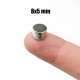 Ø8x5 mm N52 Neodymium Magnet