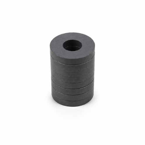 Çap 17 mm İç Çap 7 mm Kalınlık 3 mm Y35 Ferrit Halka Mıknatıs