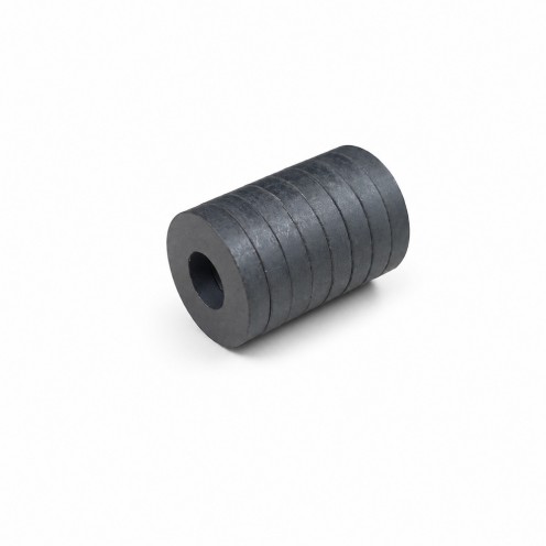 Çap 17 mm İç Çap 7 mm Kalınlık 3 mm Y35 Ferrit Halka Mıknatıs
