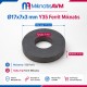 Çap 17 mm İç Çap 7 mm Kalınlık 3 mm Y35 Ferrit Halka Mıknatıs