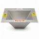 Neodymium Magnet Cutlery Catcher for Forks, Spoons and Knives Thrown into Trash – Mountable Custom Design