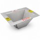 Neodymium Magnet Cutlery Catcher for Forks, Spoons and Knives Thrown into Trash – Mountable Custom Design