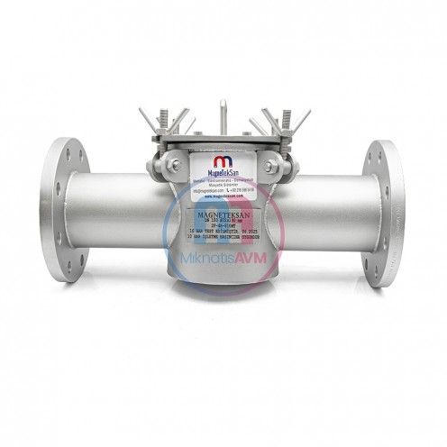 DN100 Inlet/Outlet Magnetic Filter – High-Efficiency Metal Separator for Oil Production Lines