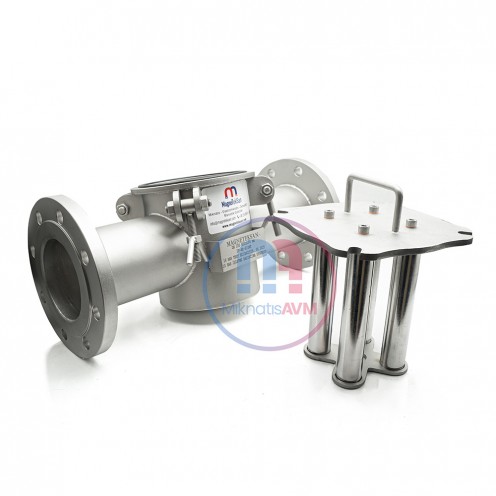 DN100 Inlet/Outlet Magnetic Filter – High-Efficiency Metal Separator for Oil Production Lines