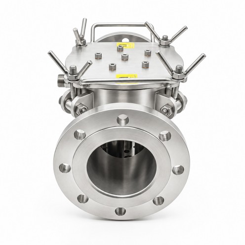 DN100 Magnetic Filter - 6 Bar - Food Safe - Stainless - 10,000 Gauss Power