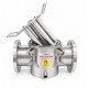 DN100 Magnetic Filter - 6 Bar - Food Safe - Stainless - 10,000 Gauss Power