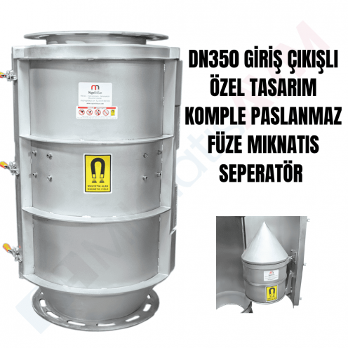 DN350 Ferrite Bullet Magnet (Magnetic Separator)