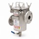 Meyve Püresi Hattı İçin DN40 Giriş Çıkışlı 5 Barlı Neodyum Filtre Mıknatıs