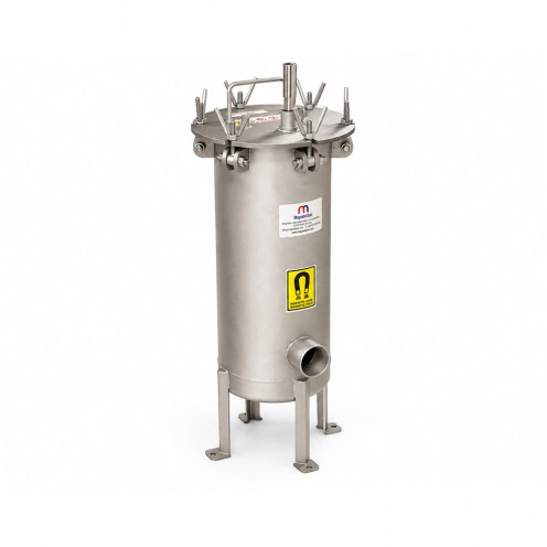 DN50 Basınçlı Sıvı Hatları İçin Neodyum Manyetik Filtre - Kolay Temizlenebilir Ø25x290 mm Neodyum Çubuk Mıknatıslı