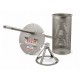 DN50 Basınçlı Sıvı Hatları İçin Neodyum Manyetik Filtre - Kolay Temizlenebilir Ø25x290 mm Neodyum Çubuk Mıknatıslı