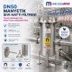 DN50 Basınçlı Sıvı Hatları İçin Neodyum Manyetik Filtre - Kolay Temizlenebilir Ø25x290 mm Neodyum Çubuk Mıknatıslı