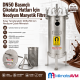 Çikolata Hatları İçin Neodyum Manyetik Filtre - DN50 Kolay Temizlenebilir Ø25x290 mm Neodyum Çubuk Mıknatıslı