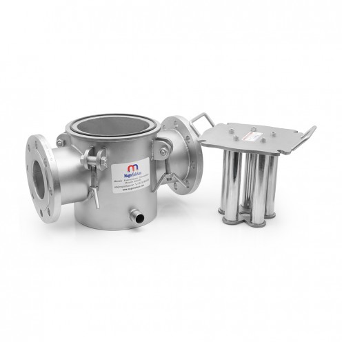 DN80 Flange Inlet Outlet 5 Bar Magnetic Filter
