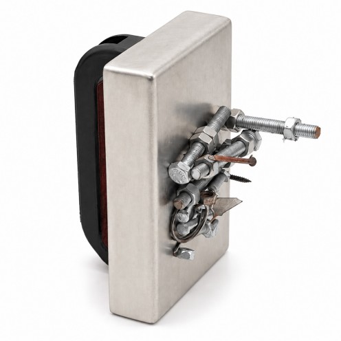 Handheld Scrap Separator Neodymium Magnet – 300 kg Super Strong Model – Lightweight Design 3 kg