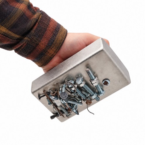 Handheld Scrap Separator Neodymium Magnet – 300 kg Super Strong Model – Lightweight Design 3 kg