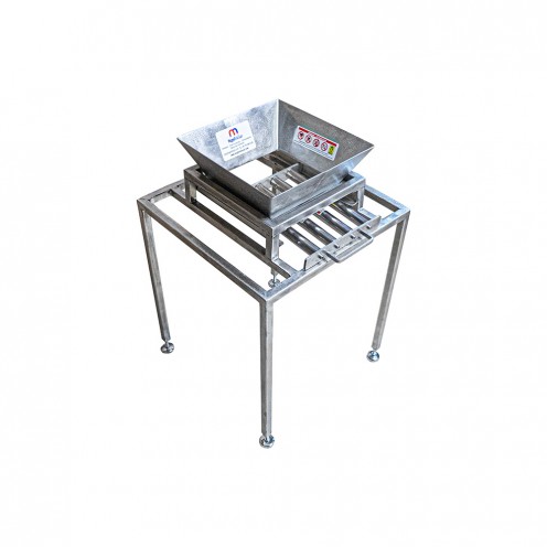 Gıda Hatları İçin 230x250 mm 4 Barlı Tartı Üzeri Neodyum Elek Mıknatıs - 7000 Gauss