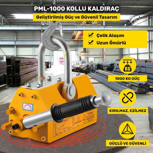 PML-1000 Magnetic Hoist - 1000 kg Power PML-1000 Magnetic Hoist - 1000 kg Power