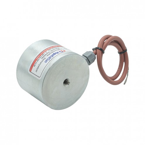 Robot Kolu İçin Ø80x60 Elektromıknatıs 100V DC Güçlü Manyetik Tutucu