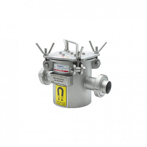 Yağ Hatları İçin DN50 Neodyum Manyetik Filtre – Ø25x190 mm, 7 Barlı Mıknatıs