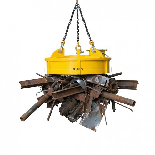 Yüksek Çekme Gücüne Sahip Ø850mm Hurda Eelektromıknatısı