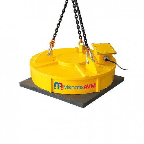 Yüksek Kaldırma Kapasiteli Ø1050 mm Çelik Slab Elektromıknatısı